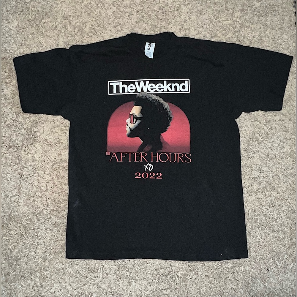 The Weeknd concert t-shirt